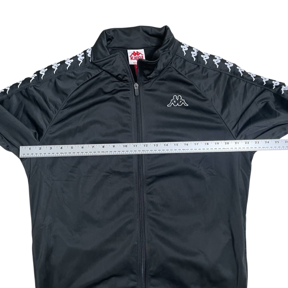 Kappa Men's Black Logo Track Jacket - Picture 12 of 13